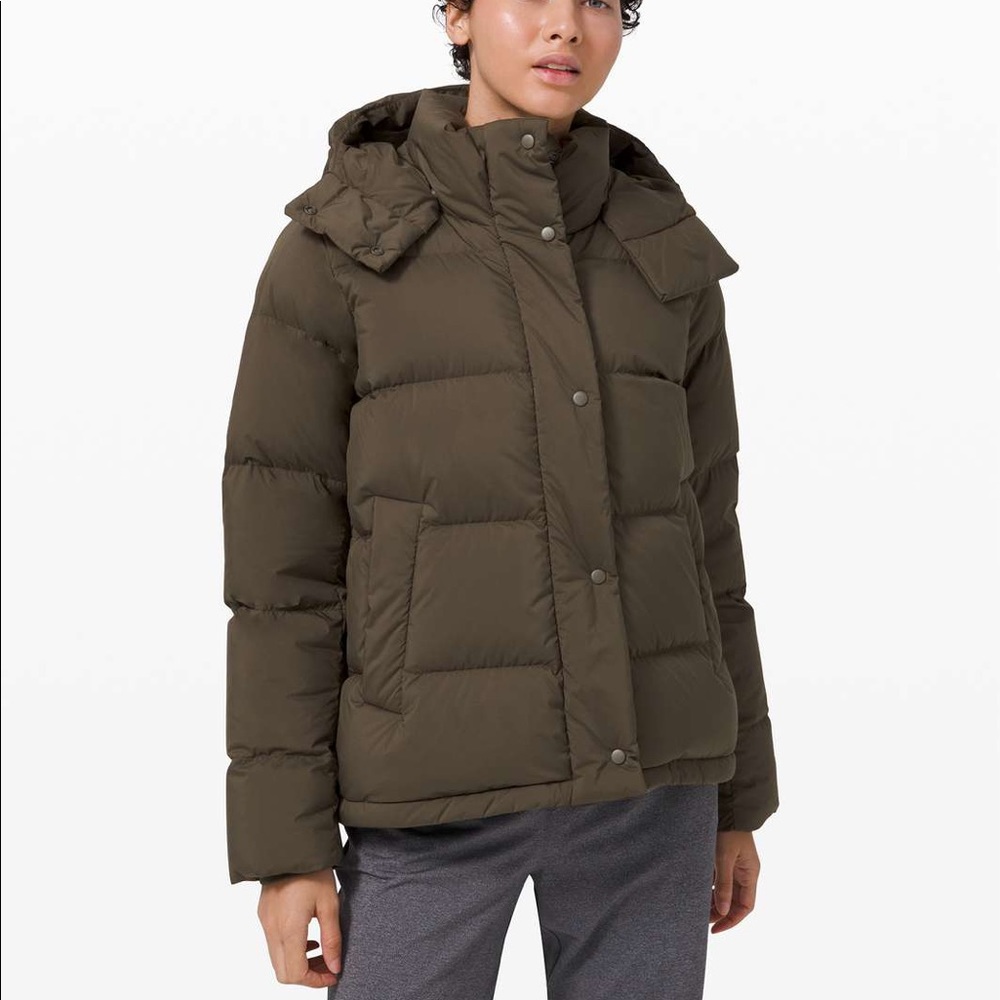 Lululemon Wunder Puff Datk Olive